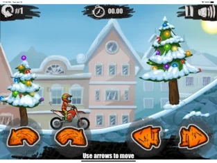 雪地摩托特技(MoneyRace3D)图1