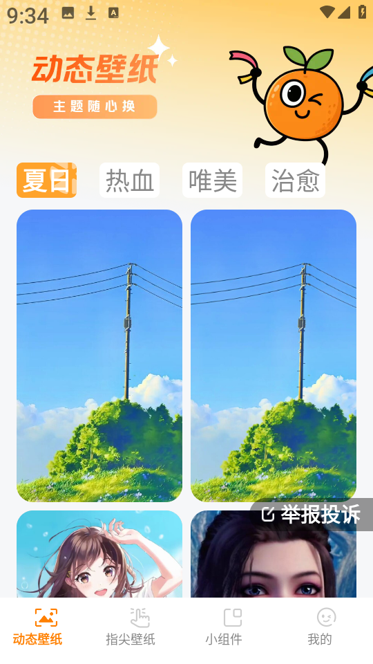 甜橙壁纸图3