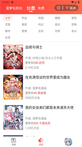 菠萝漫画图1