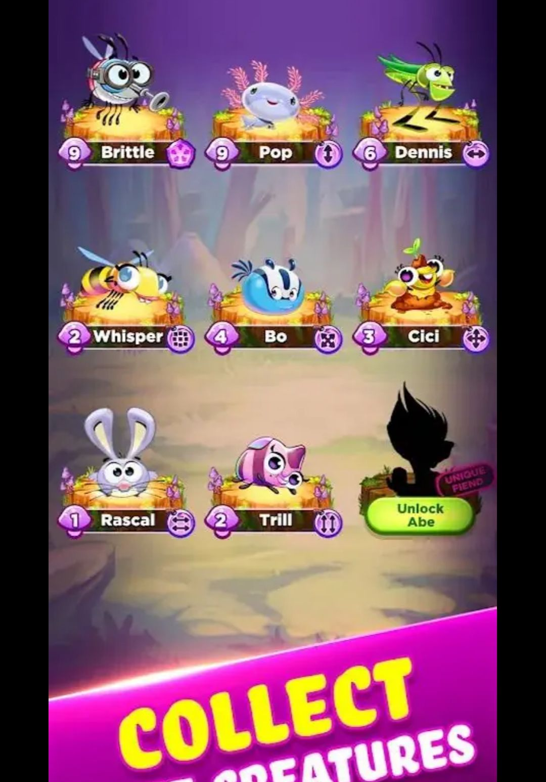 呆萌小怪物(Best Fiends)19.5.0 2026 趣味解谜冒险图5