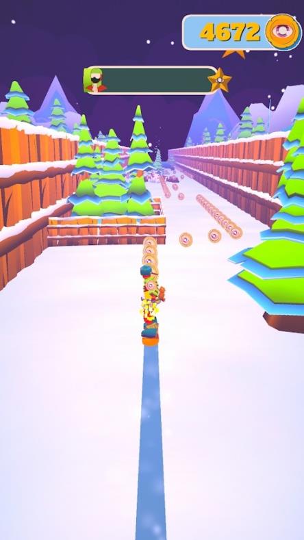 Snowdown(下雪滑雪板大师3D)图4