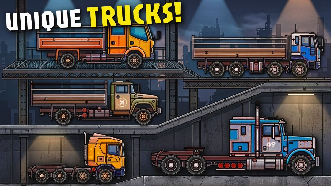 锈蚀卡车:废土运输(MOD菜单)中文版1.9 免费版图5