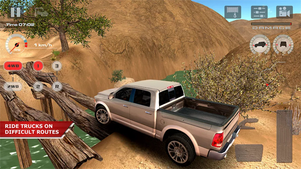 越野沙漠驾驶手机版(OffRoad Drive Desert)图4