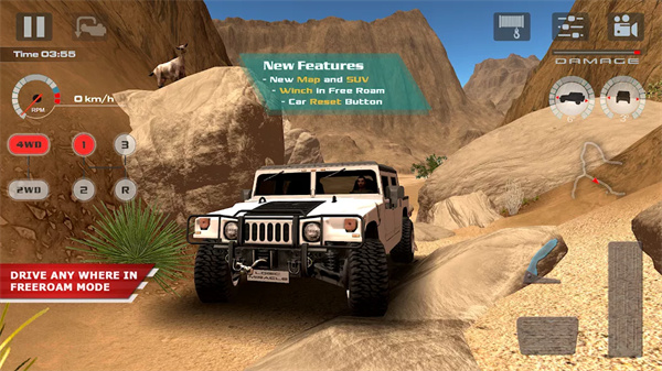 越野沙漠驾驶手机版(OffRoad Drive Desert)图2