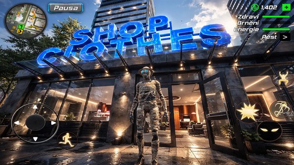 Rope Mummy Crime Simulator: Vegas Hero图3