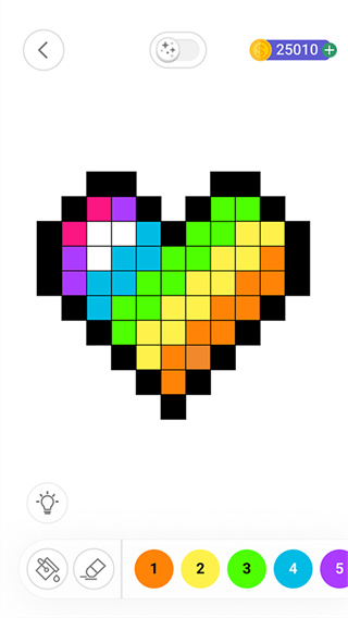 Color by Number填色游戏图2